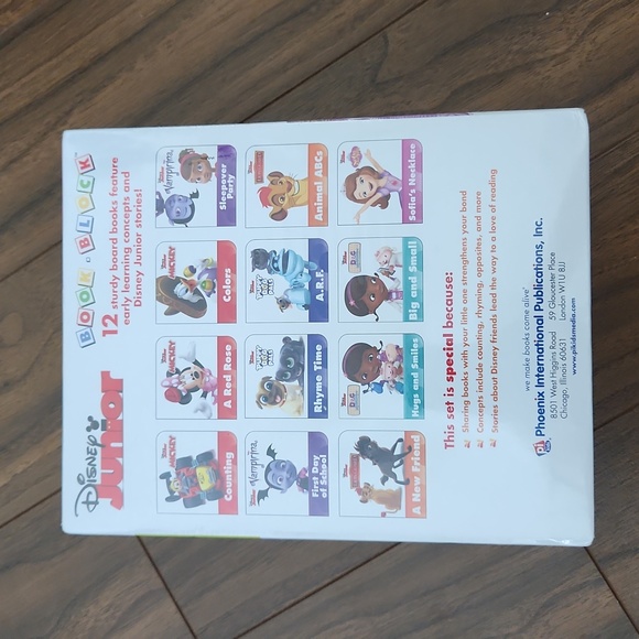 NWT Disney Junior Book Block 12-pack infant board books - Picture 7 of 7